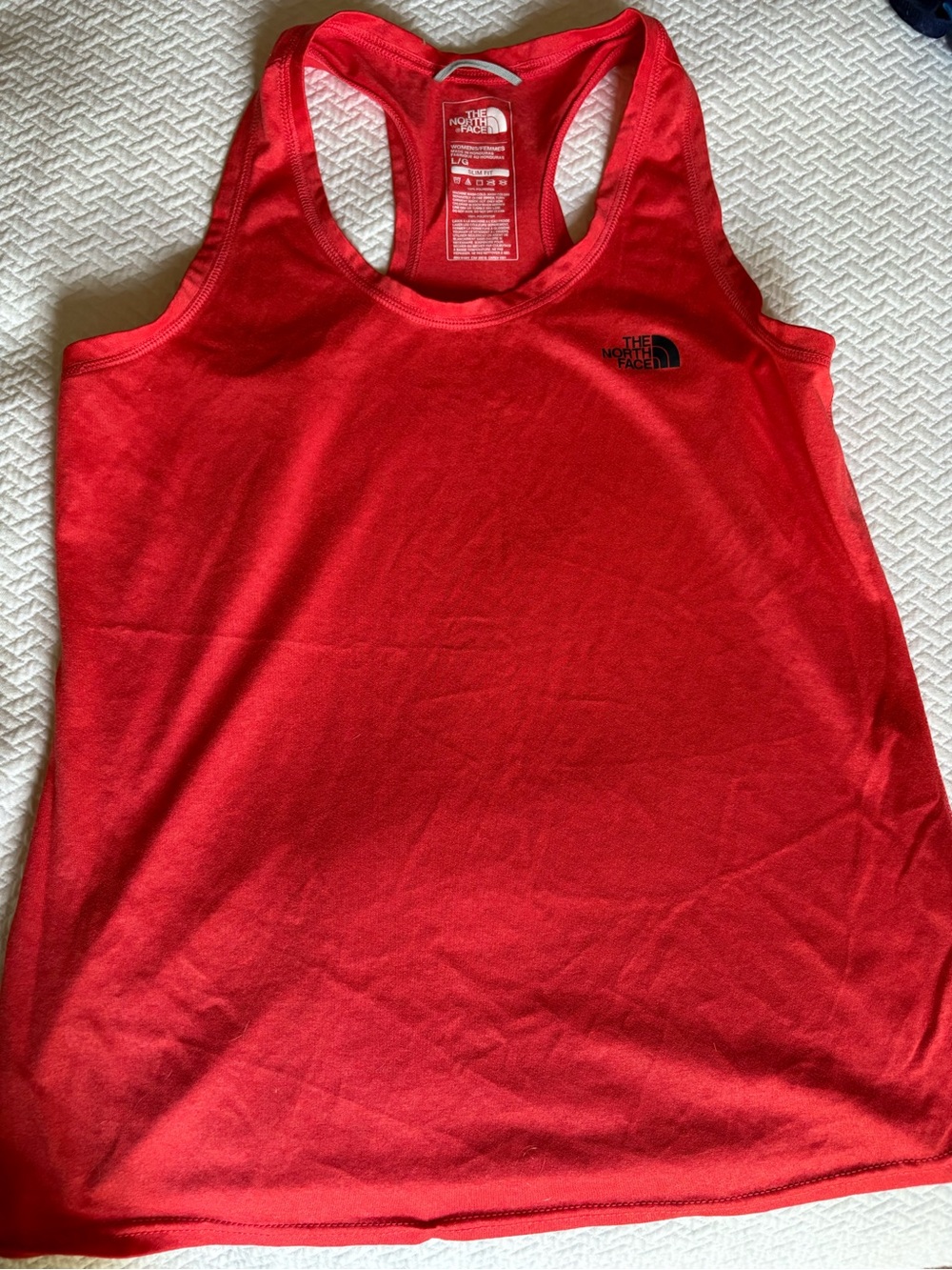 The North Face Red Racerback Active Tank